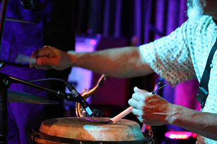 Image of hands on drums