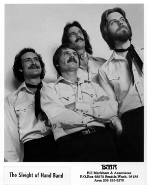 Image of The Sleight of Hand Band: Tom Ferguson, Bob Christensen, Ray Schafer, Mark Dodge